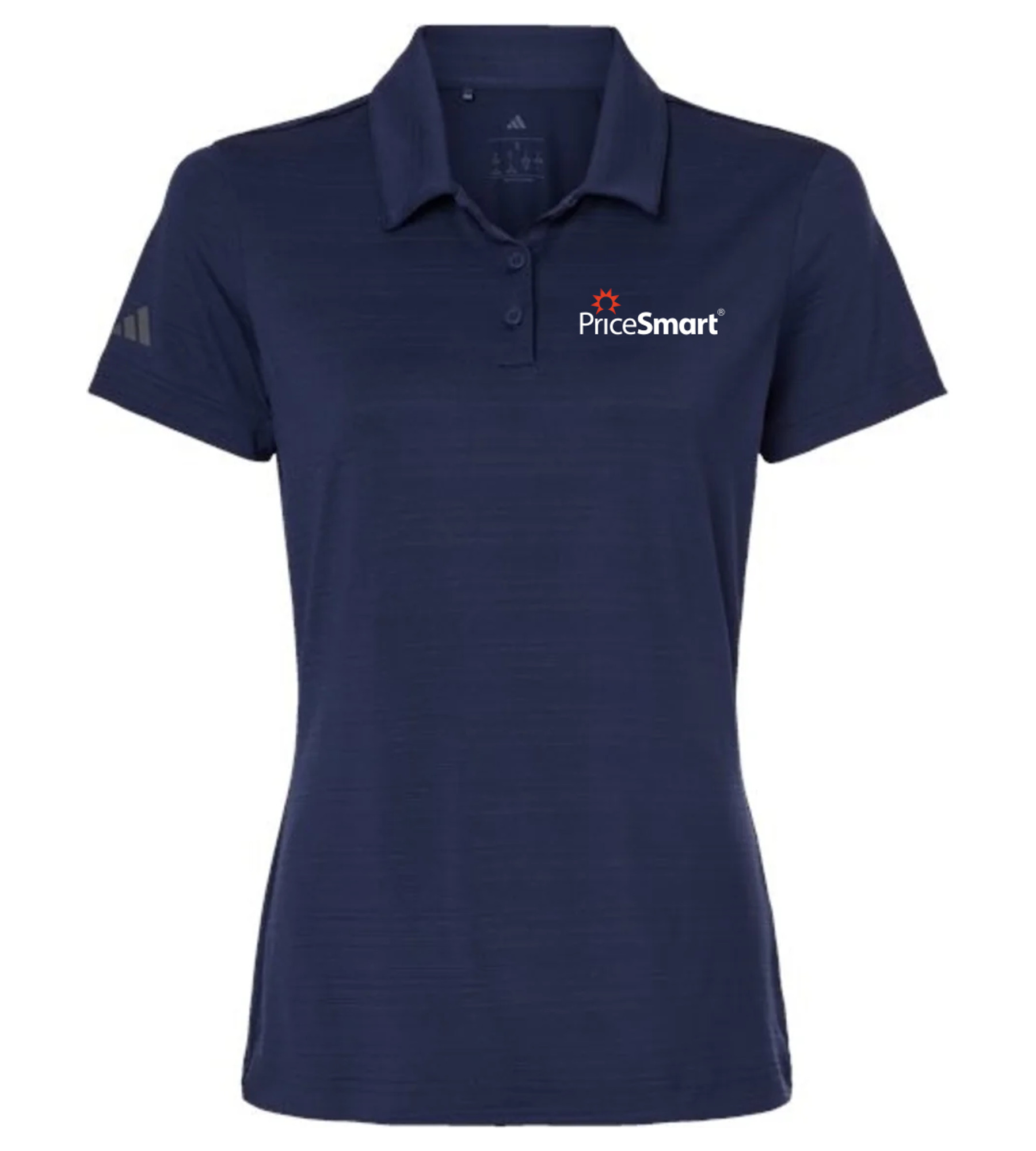 Adidas Women's Textured Stripe Polo