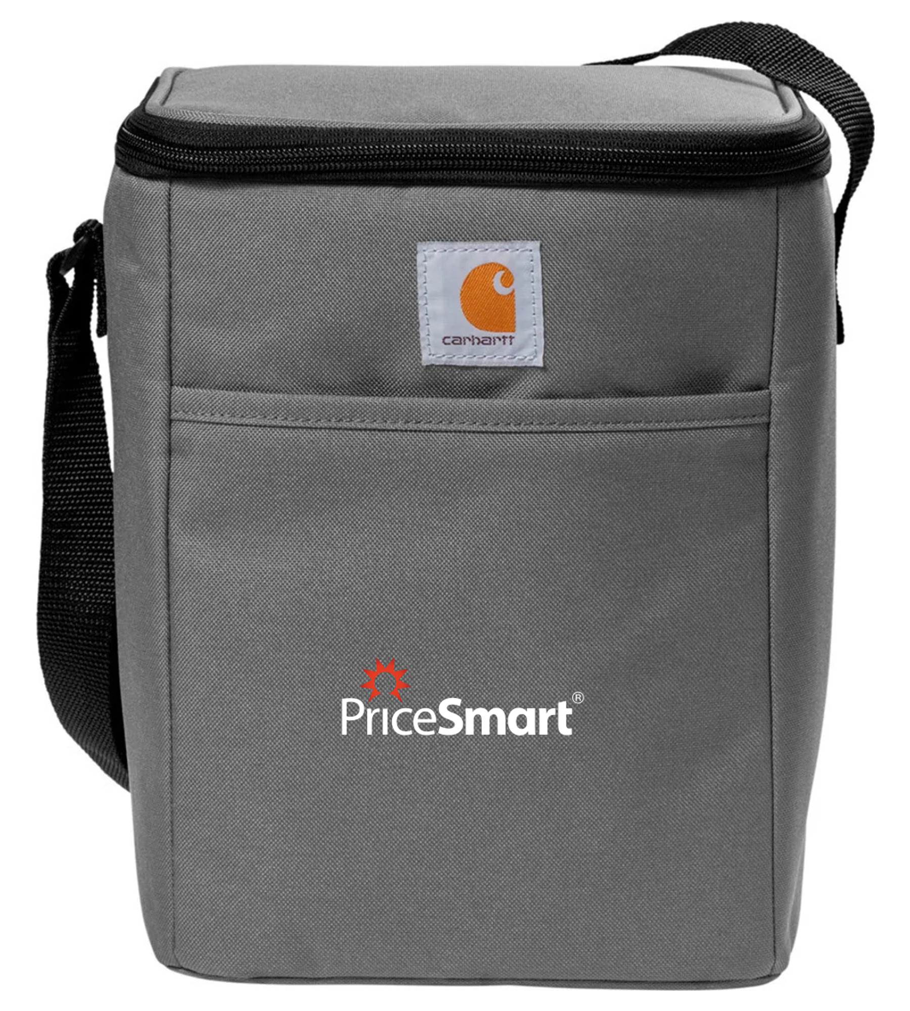 Carhartt Vertical 12-Can Cooler Grey with PriceSmart